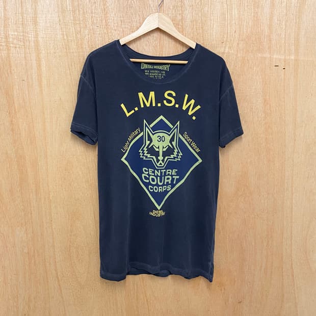 DIESEL L.M.S.W t-shirts 디젤 U넥 티셔츠