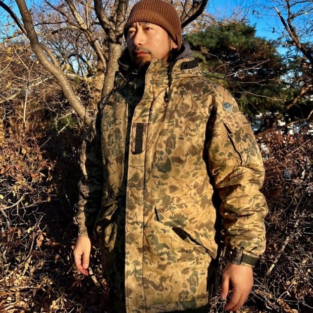 방한 사파리 점퍼