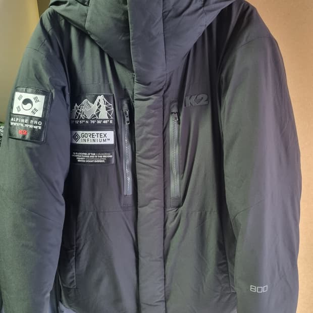 K2 코볼트 알파인프로 고어텍스 구스 대장패딩 