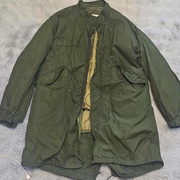 오리지날 피쉬테일파카 m