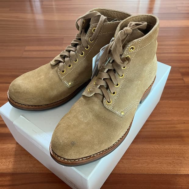 비즈빔 브리가디어 스웨이드 부츠 visvim brigadier