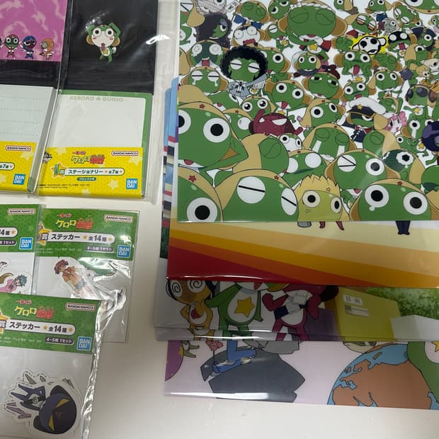 케로로 제일복권 쿠지 k상 i상 파일 스티커 메모지 문구 하위상