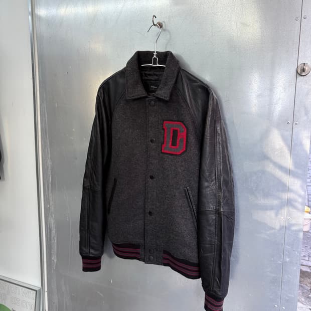 DIESEL wool varsity jacket