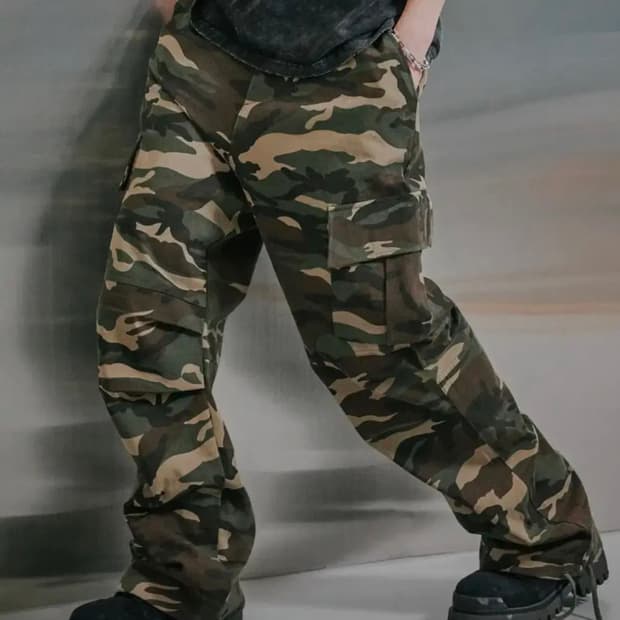 로어링라드 파라슈트 카고팬프 카모 L