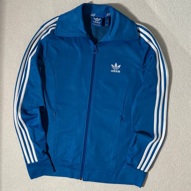 [100] 아디다스 신형 신유로파 블루 트랙탑 져지