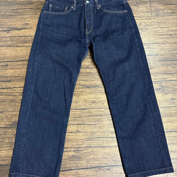 리바이스 LEVIS 505 레귤러핏 진청 데님 팬츠 W36 L32 상품이미지1