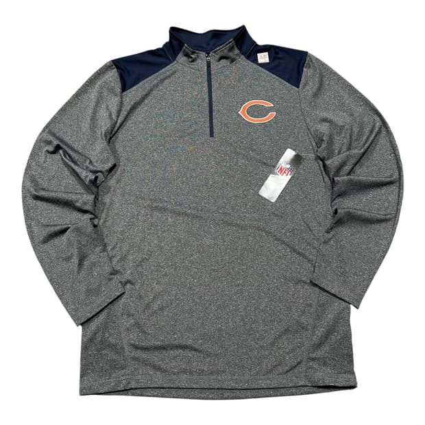 ✨ (새상품) NFL BEARS 반집업 기능성 롱슬리브