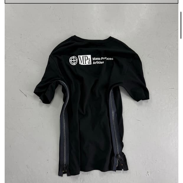 MPa ZIP INSTRUMENT T-SHIRT 02 (BLACK)