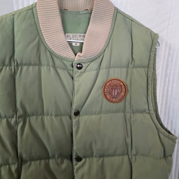 폴로 랄프로렌 빈티지 패딩조끼