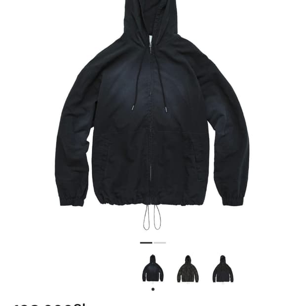 폴리테루 집후디 파카 페이디드 잉크 3