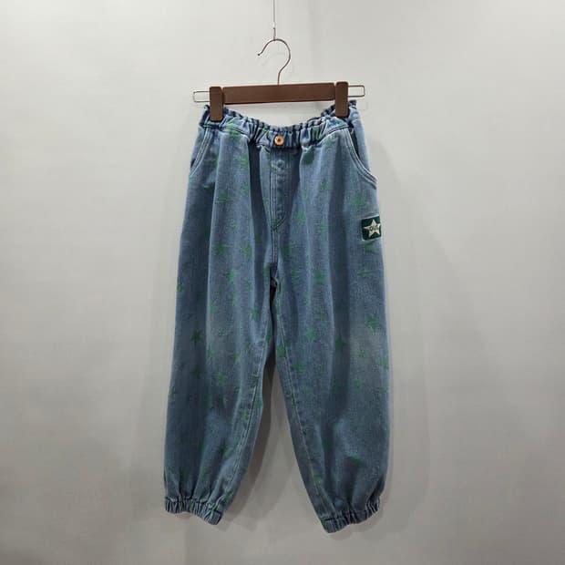 리미떼두두 키즈 밴딩 데님 조거팬츠 3XL/9/10