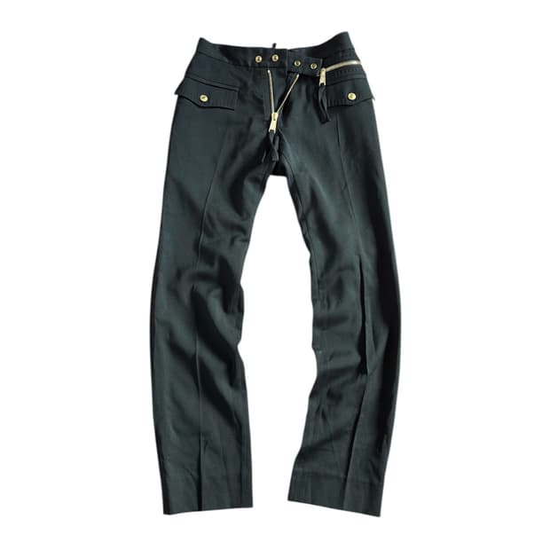 Multi Zipper Trouser