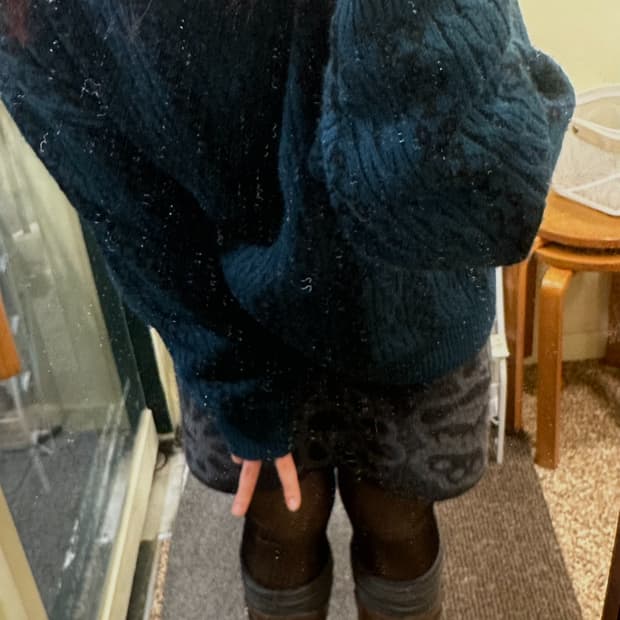 [빈티지] 마리메코 X 유니클로 콜라보 니트 치마