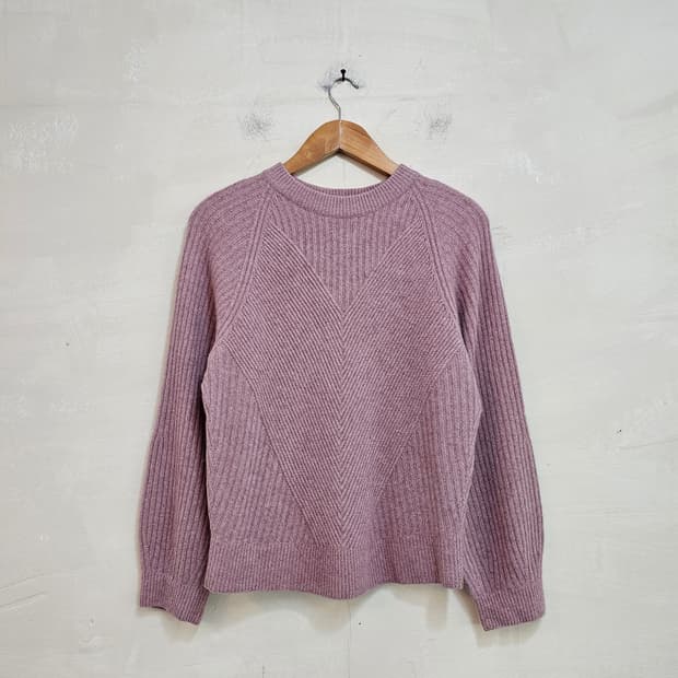 [SYSTEM] 시스템 라쿤 모헤어 혼방 풀오버