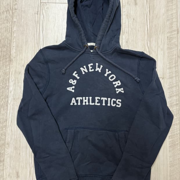 아베크롬비 후드티 네이비 m