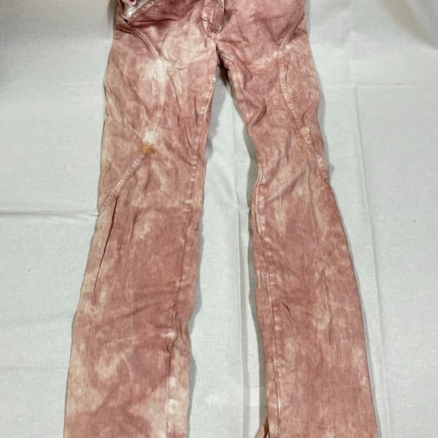 저스트 카발리 핑크 팬츠 