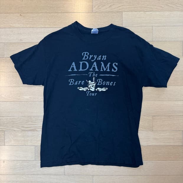 Bryan Adams 밴드 투어 티셔츠 L
