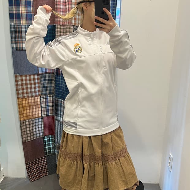 아디다스 레알마드리드 져지 화이트 실버