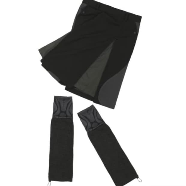 Ojos 레그워머 미디스커트