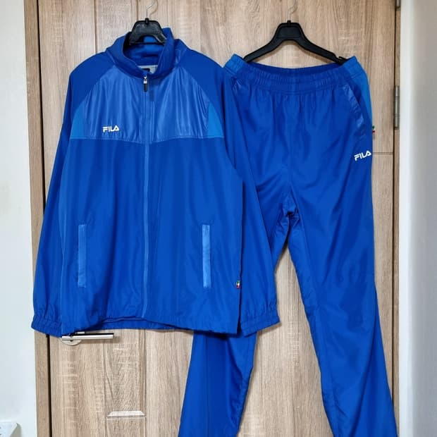 휠라 바람막이 트레이닝세트