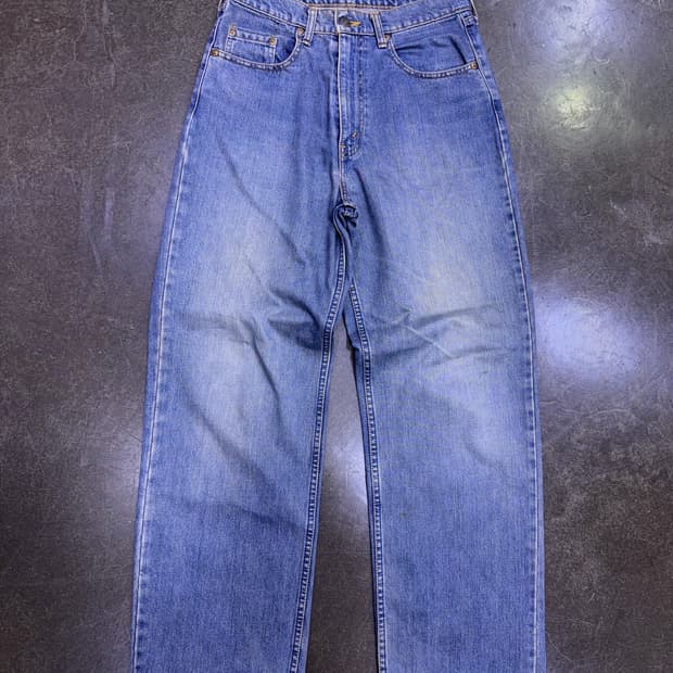리바이스 529-0217 배기핏 릴렉스핏 재팬 메이드 데님팬츠 30