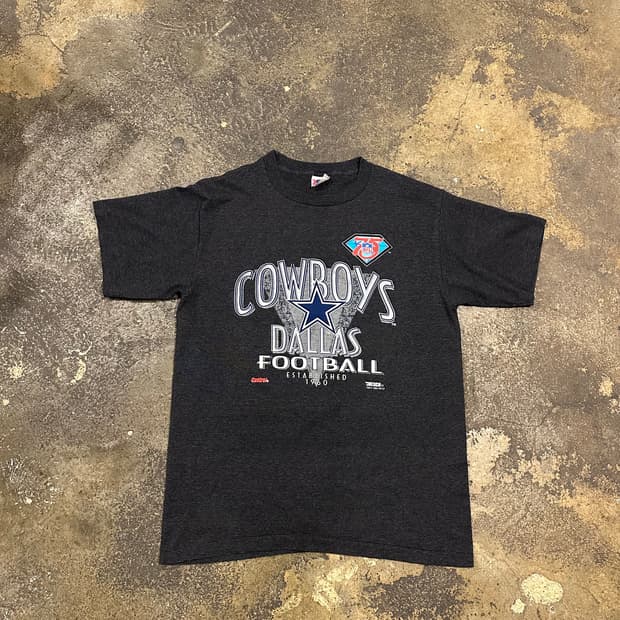 빈티지 90s NFL 달라스 카우보이스 티셔츠 
