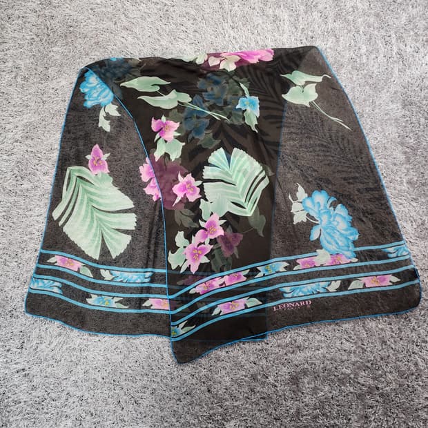 레오날드 실크 스카프