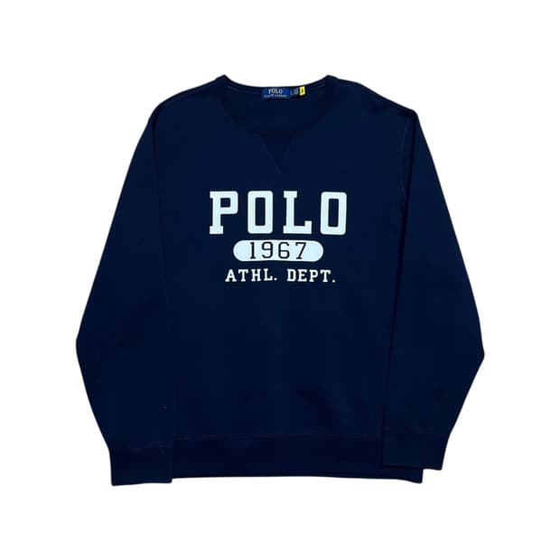 100 폴로 랄프로렌 신형라벨 빅로고 맨투맨