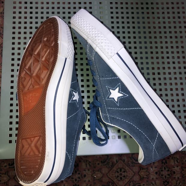 Converse All Star with Lunarlon 블루 스니커즈