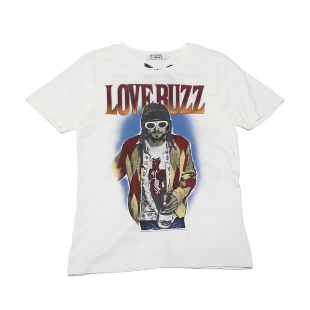 히스테릭글레머 커트코베인 프린팅 반팔