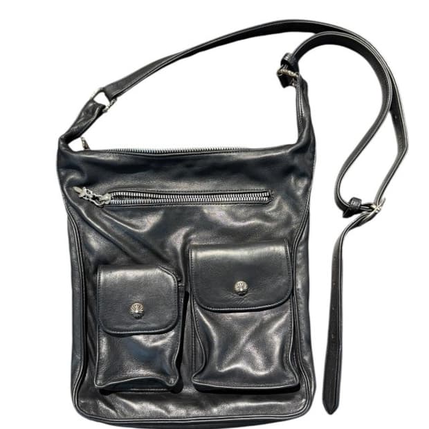 크롬하츠 F-Slinger 가죽 숄더백