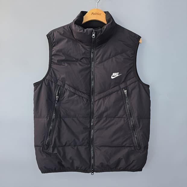 남성 나이키 NIKE 스톰핏 패딩 조끼 구스다운 베스트 100