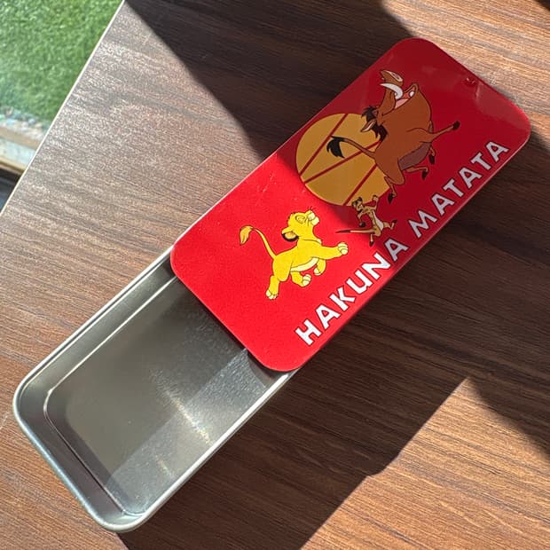 디즈니 라이온킹 틴케이스