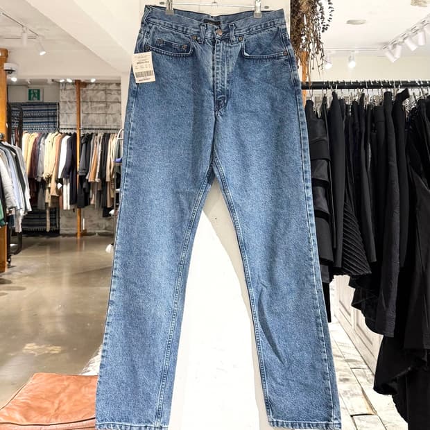 발렌티노 진스 중청 스트레이트 데님 팬츠