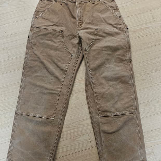 칼하트 더블니 브라운 34(실측 참조)