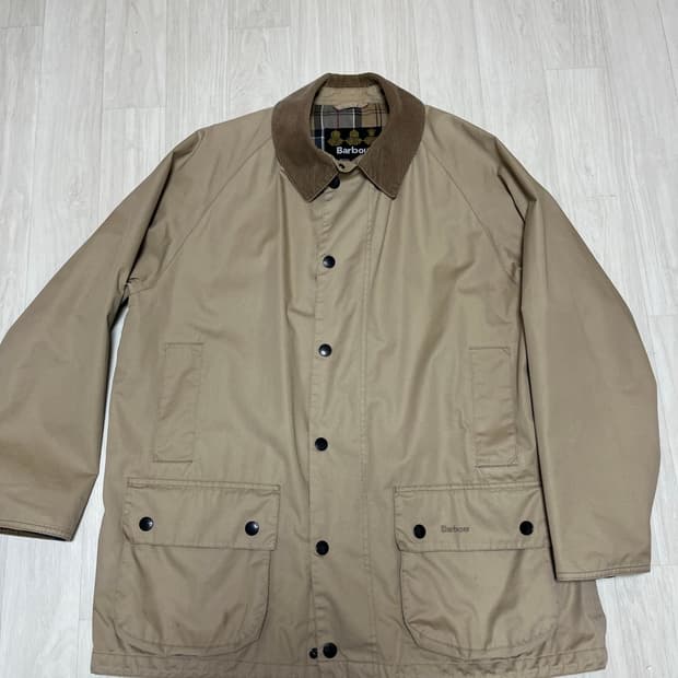 바버의 뷰포트 코튼 논왁싱 자켓