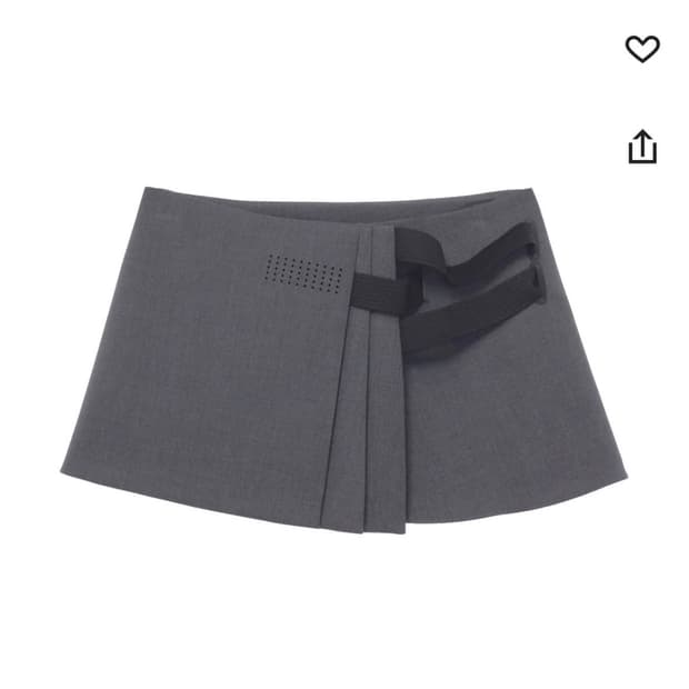 혜인서 플리츠 랩스커트 2/3