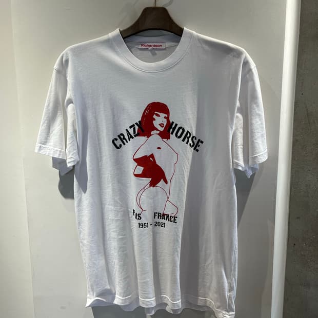 Richardson x Crazy Horse 협업 반팔티