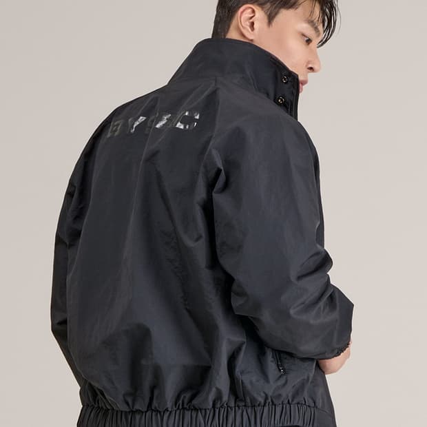 바이젝 우븐 라인 머슬 브레이커 자켓 바람막이 XXL