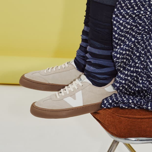 [미착용 새 상품] 빅토리아슈즈 운동화 올모 베어풋 스니커즈 베이지 24