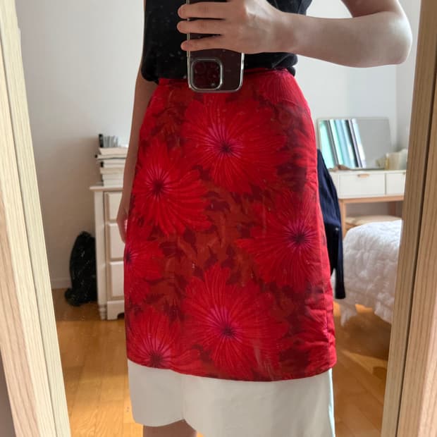 Wales bonner 25ss triumph skirt