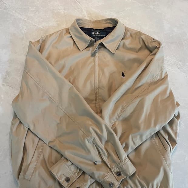 폴로 랄프로렌 블루종 베이지