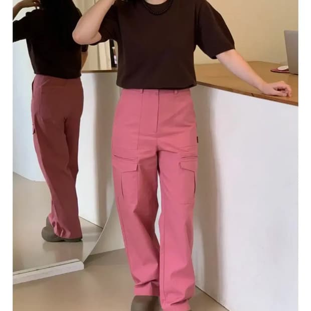 MORETHAN YESTERDAY 모어댄예스터데이 카고바지 새상품 해