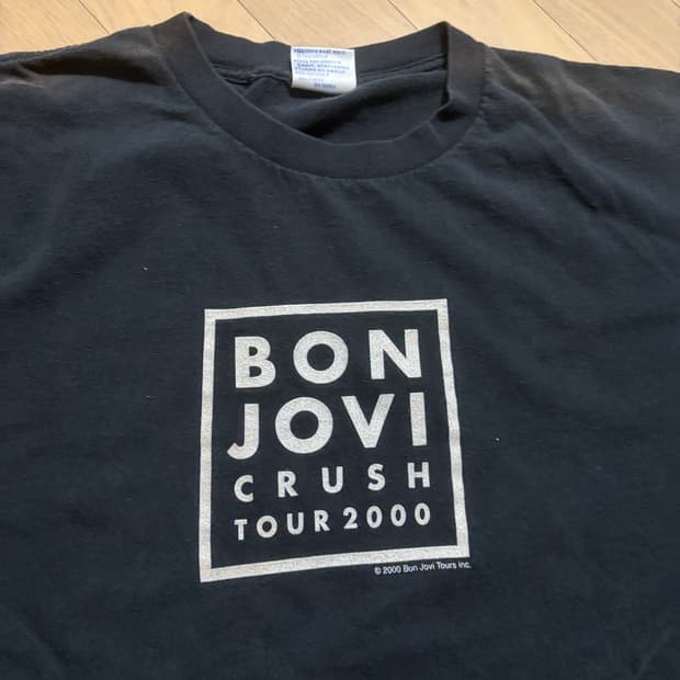 Bon Jovi 2000 crush tour shirt
