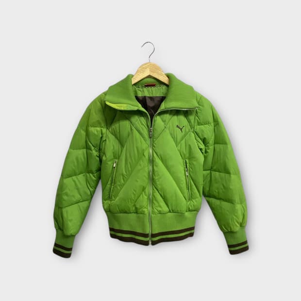  푸마 puma 숏패딩 오리털 패딩 점퍼 S