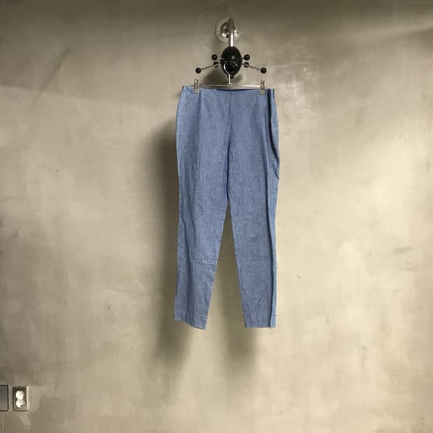 질샌더 블루 슬랙스 36(W)