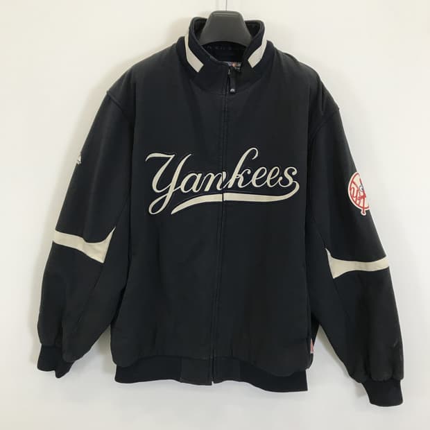 마제스틱 뉴욕양키스 집업자켓 오왼 [2XL]