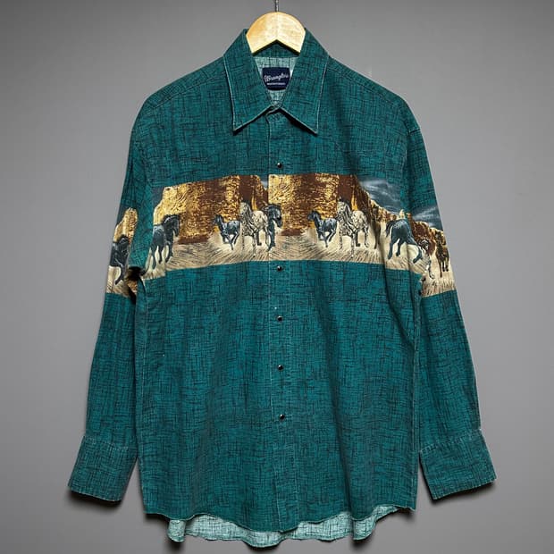 [XL]랭글러 웨스턴 셔츠