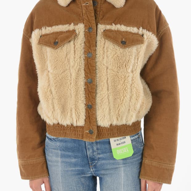 디젤 에코 퍼 W-ARY 코듀로이 자켓 [M]