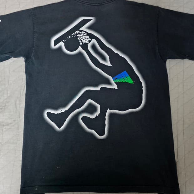 [L] 90s 리복 샤킬오닐 빈티지 티셔츠